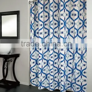 1PC COTTON PRINTED SHOWER CURTAIN 180*180CM thumbnail-1
