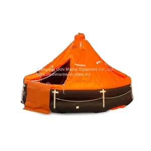 SOLAS 35 Persons Throw Overboard Inflatable Liferaft thumbnail-3