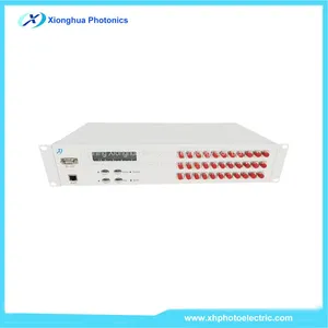1X32 Optical Switch Rack Mount RS232+RJ45 Control Port Optional thumbnail-1