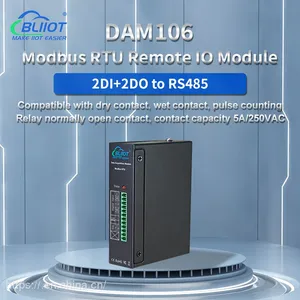 Bliiot 2DIN+2Relay+1RS485 Remote Relay Digital Input Module Dam106 thumbnail-1