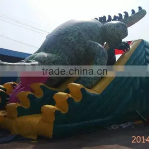 PLATO PVC Trapualin I Nflatables Water Slide , Long Water Slides For USA thumbnail-1
