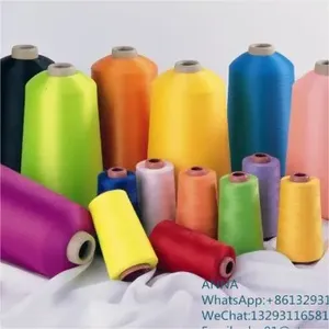 Dyed Spun 100% Polyester Yarn Sewing Yarn Dyed Spun Polyester Sewing Thread thumbnail-1