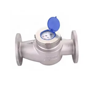 DN32mm Stainless Steel 304 Multi Jet Water Meter Dry Dial , Pulse Output Water Meter thumbnail-1