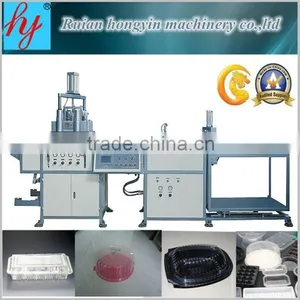 Semi-auto Plastic Thermoforming Machine/plastic Tray Thermoforming Machine/lunch Box Thermoforming Machine/plastic Forming thumbnail-1