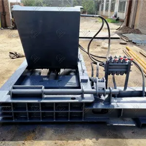 Automatic Metal Scrap Baler Machine for Car Shell Steel Iron Aluminum Can Waste Compression and Baling thumbnail-4