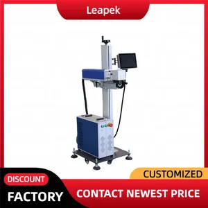30 Watt Fiber Laser Printer for PE HDPE Pipe Production Line Flying Fiber Laser Marking Machine thumbnail-3