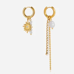 Waterproof Fashion Jewelry Earrings for Women - Stainless Steel Top Ranking Design thumbnail-1