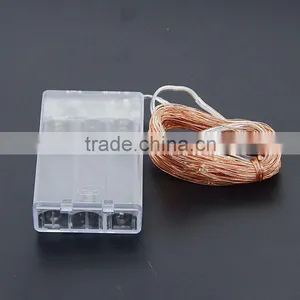 4.5v LED String AAA Battery Powered Fairy Copper Wire String Lights thumbnail-6