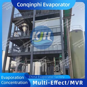 Industrial Evaporator for Wastewater Treatment Plant With High Salt Concentration Processing thumbnail-4