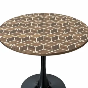 Perfect Unity Wood Marquetry Coffee Table thumbnail-1