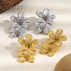 304 Stainless Steel Earrings Nickel Free Hypoallergenic Wholesale Supplier Low MOQ 100 PCS thumbnail-2
