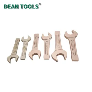 Non-Sparking Striking Open End Wrench,Spark Free Safety Hammer Spanner ,Non-Spark Open End Strike Wrench, Spark Free Safety Hitting Open Wrench thumbnail-1