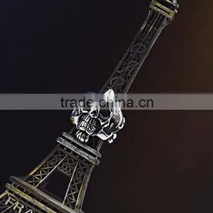 Stainless Steel Jewelry Ally Express Cheap Wholesale Man Skull Ring Supplier's Choice thumbnail-6