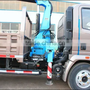 Howo 4*2 10T Ton Truck Mounted Crane for Sale SQ200ZB4 thumbnail-3