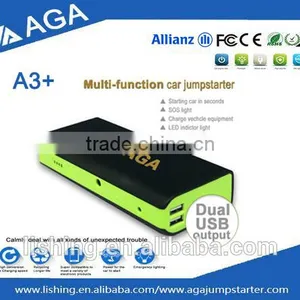 AGA A3 Plus 12v Jump Starter Portable Power Supply and Emergency Jump Starter Kit thumbnail-2