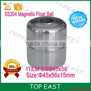 ESB45x56 Stainless Steel Oil Hollow Magnetic Sensor Float Ball SS304 SS316 thumbnail-1