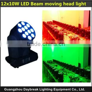 RGBW 4 IN 1 Led Stage DJ Lighting, Led Beam Moving Head Light 12x10w, High Brightness Led Moving Head Beam Light thumbnail-1