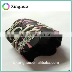 3D Embossed Logo Silicone Cup Sleeve Rubber Cup Band thumbnail-1