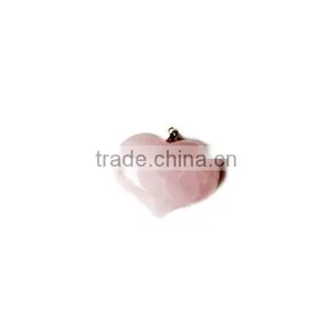 Pendant, PTP-A159 Natural Precious Gem Stone Heart Pendant Necklace, Fashion Pendant Jewelry Wholesale thumbnail-3