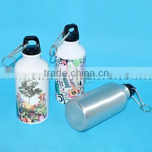 Hot Selling 400ml Blank Hot Transfer Sport Bottle With Coating thumbnail-2