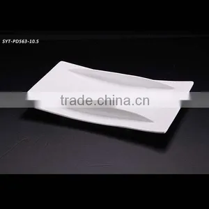 Fashion Design Restaurant Porcelain Square Plate Wholesale thumbnail-1