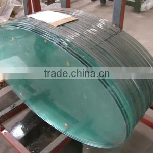 Tempered Glass Dining Table Polished Edges thumbnail-2