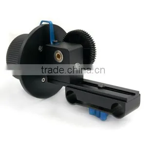 DSLR Rig Follow Focus F2 Follow Focus w/ Gear Ring Belt Mounts For DSLR Nikon Sony Canon 60D 550D 7D 5D Mark II D90 D7000 thumbnail-2