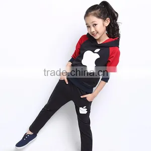 China Hot Sale Factory Free Design Cotton Long Coat &pants Girl Suit thumbnail-1