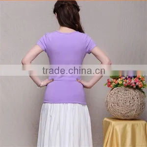 Ladies Fashion t Shirts Price China Import t Shirts thumbnail-3
