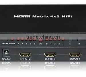 Ultra HD 4K2K and 3D Supported HDMI True Matrix 4X2 thumbnail-4
