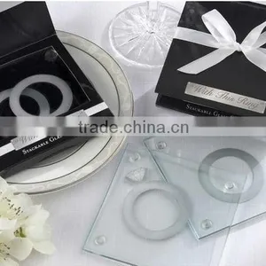 Glass Wedding Coasters thumbnail-1