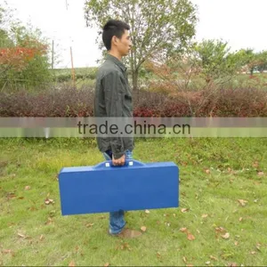 Portable Plastic Folding Picnic Table and Chairs thumbnail-2