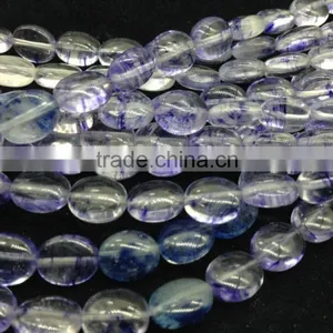 Whole Sale Price 10*8*5mm Blue Cherry Quartz Oval Beads 16''L/strand Natural Stone Beads Gemstone Semi-Precious Stone&Gemstone thumbnail-2