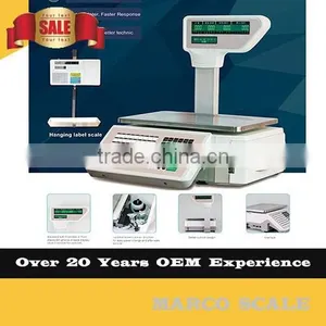 30kg Barcode Label Printing Scale thumbnail-1
