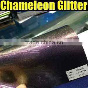 Chameleon Glitter Vinyl Car Sticker Design 1.52m*20M/Roll thumbnail-2