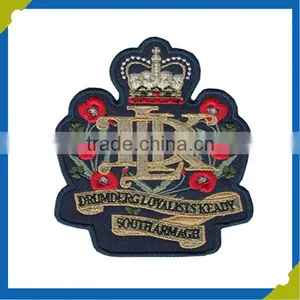 High Quality Sew on Embroidery Letter Patches for Hat thumbnail-6