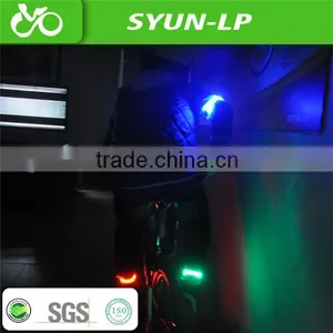 Hook and Loop Quick Release Road Bmx Mtb Common Use Bike Bicycle Colorful LED Band Light Bicycle Led Strip Light thumbnail-2