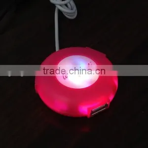 Computer Round 3 Port LED Usb Hub With Webkey/weblink Function thumbnail-4