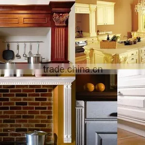 Classical Wood Kitchen Cabinets Dubai,pre Assembled Kitchen Cabinets thumbnail-3