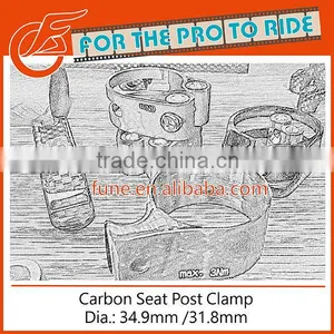 Bicycle Carbon Seat Post Clamp thumbnail-1