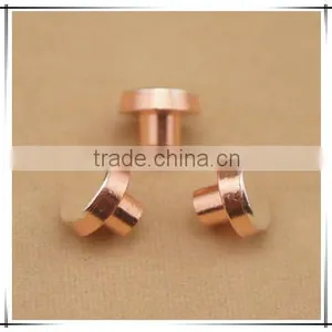 Electronics Switch Socket Electric Silver Copper Alloy Bimetal Contact Rivets thumbnail-2