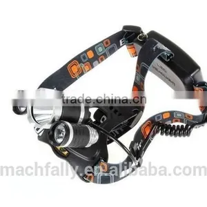 3LED Outdoor Headlight 5mode Headlamp Waterproof High Power Headlight LED Flashlight thumbnail-2