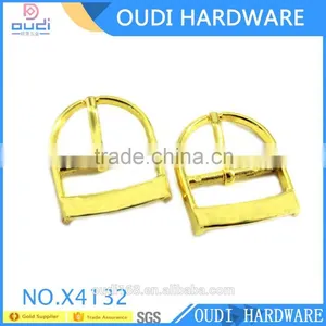 High Quality Shiny Light Gold Zinc Alloy Pin Buckles For Woman Bag thumbnail-1