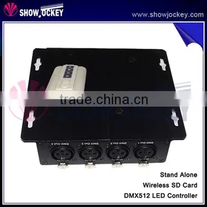 Professional Programable DMX512 LED Pixel SD Card Controller thumbnail-2