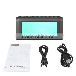 Hot Sale Unique Magic Mirror 3D LED Bluetooth Speaker thumbnail-5
