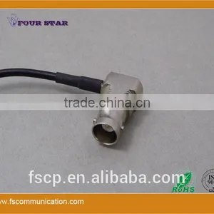 RG174 Cable Assembly With BNC Female Right Angle to MCX Male Right Angle Connector thumbnail-5