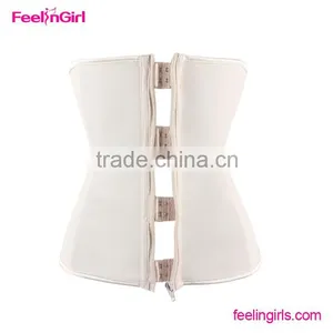 Clip and Zip Body Waist Trimmer Latexy Waist Cincher thumbnail-1