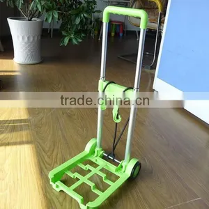 Plastic Colorful Portable Foldable Luggage Cart thumbnail-2