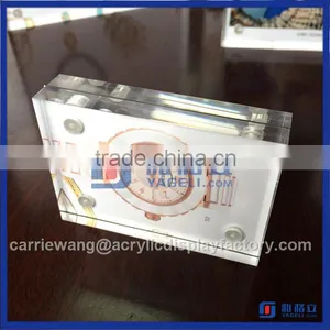 Yageli Factory Clear Acrylic Photo Frame / Acrylic Maganet Photo Frame for Custom Size thumbnail-3