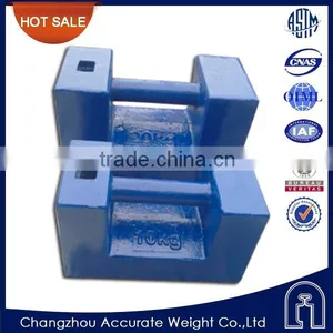 OIML M1 Weight 10kg Test Weight, Conterweight 10kg, 10kg Cast Iron Weights thumbnail-3